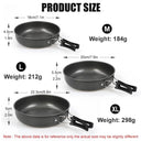 Ultralight Nonstick Camping Skillet With Foldable Handle