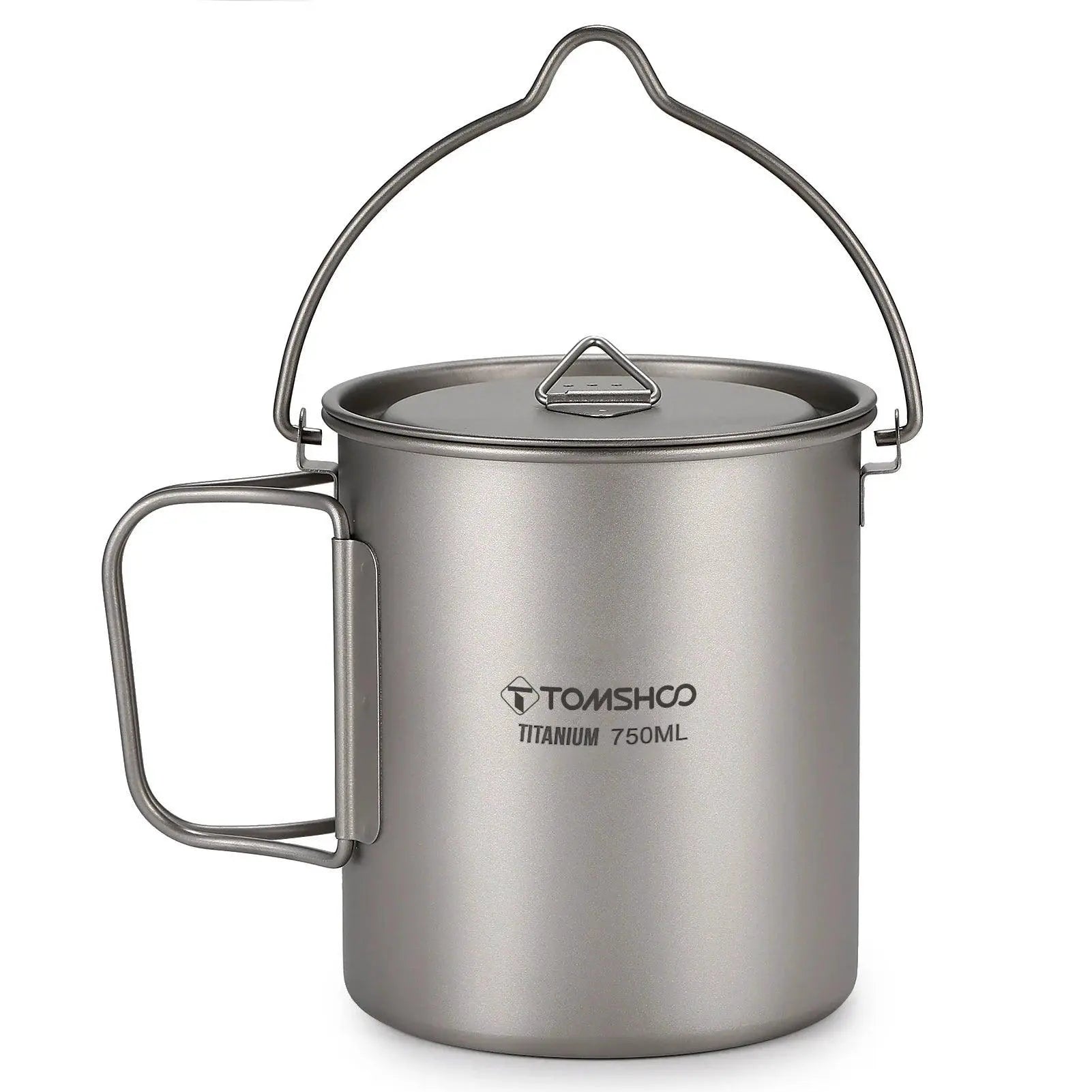 Ultralight Titanium Camping Cookware Set For Backpacking
