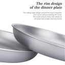 Ultralight Titanium Camping Plate For Hiking And Outdoor Use