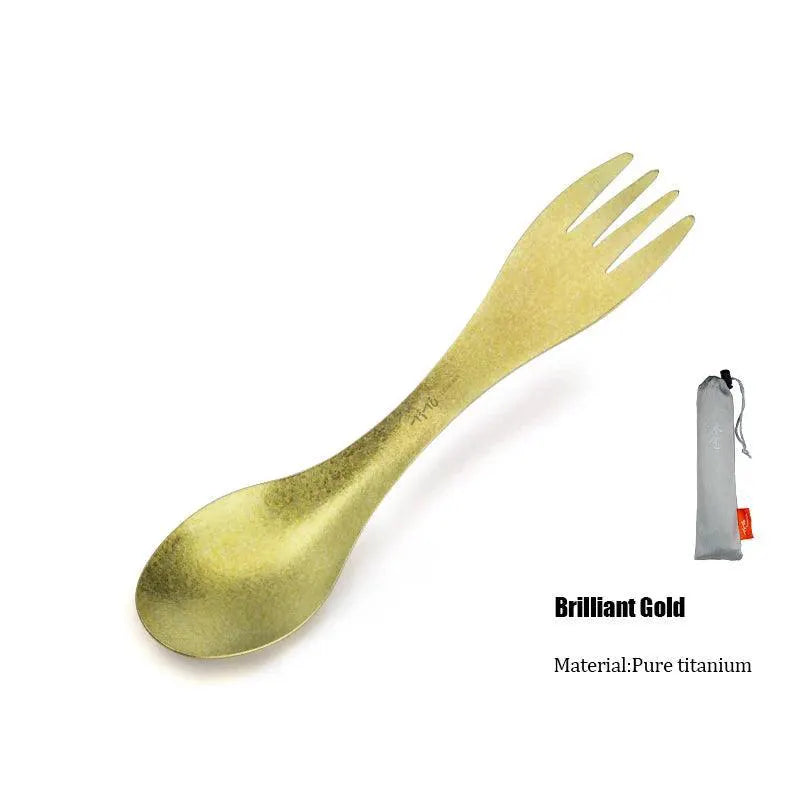 Durable Ultralight Spork for Campers — brightblue