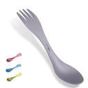 Ultralight Titanium Spork Spoon Eco-Friendly Flatware