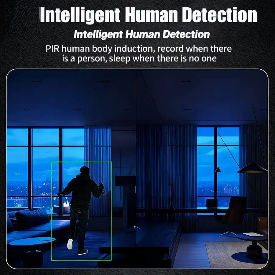 UN6 Ultra Mini 0.9 Inch Camera With Night Vision And Motion Detection For Home