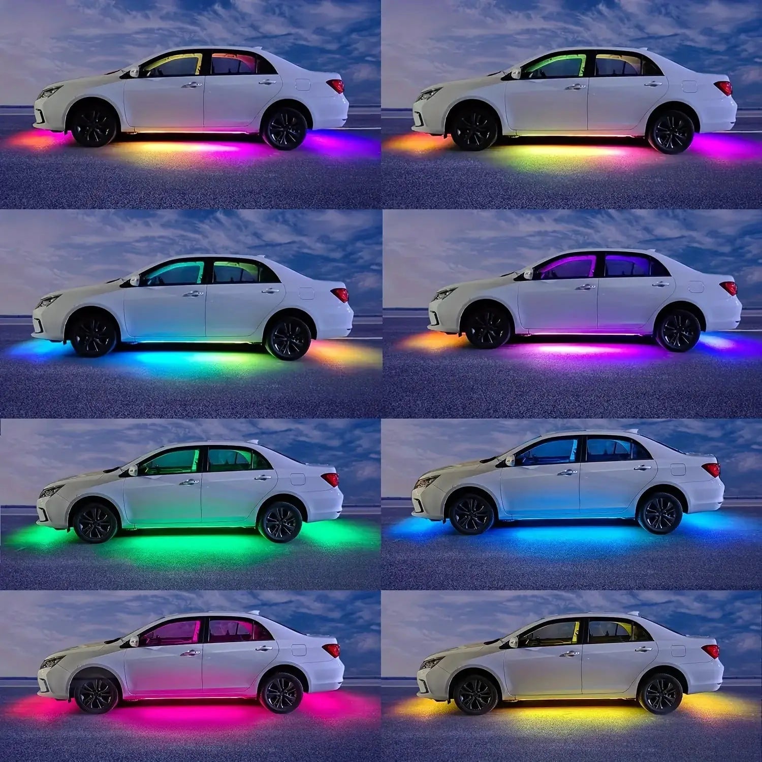 Underbody RGB Light for Night Visibility