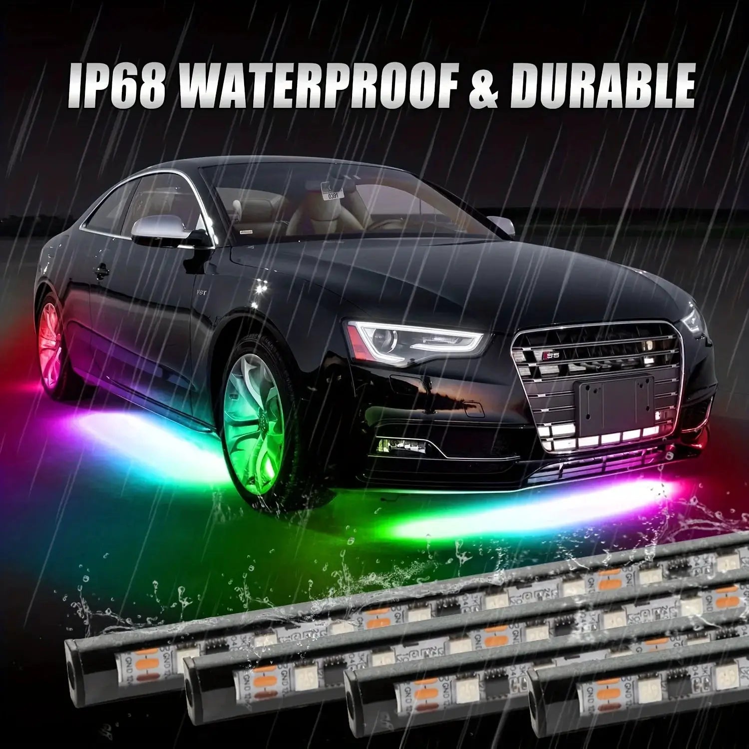 Underbody RGB Light for Night Visibility