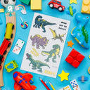 Unicorn Kids Tattoo Sticker: Delightful Colorful Fun Design