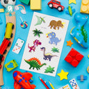 Unicorn Kids Tattoo Sticker: Delightful Colorful Fun Design