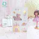 Unicorn Kids Tattoo Sticker: Delightful Colorful Fun Design