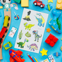 Unicorn Kids Tattoo Sticker: Delightful Colorful Fun Design