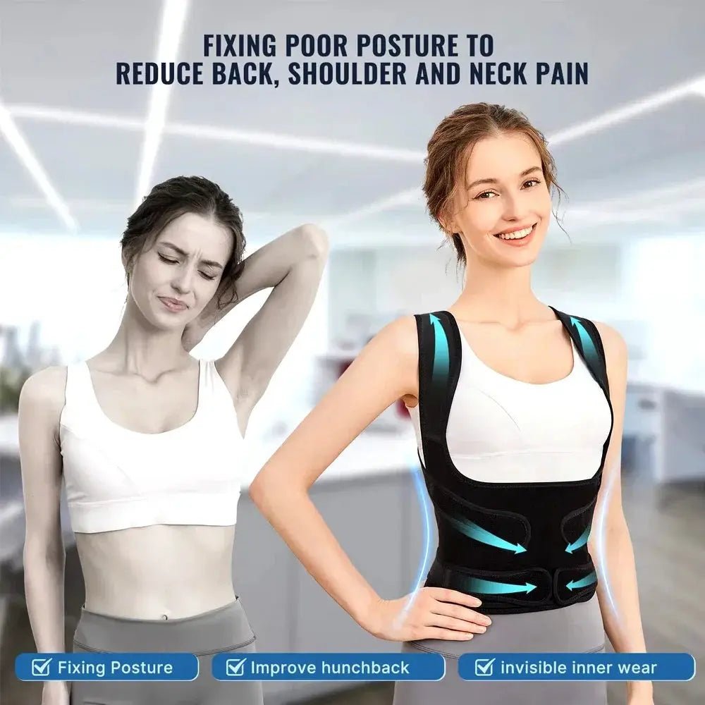 Unisex Back Brace for Posture Support