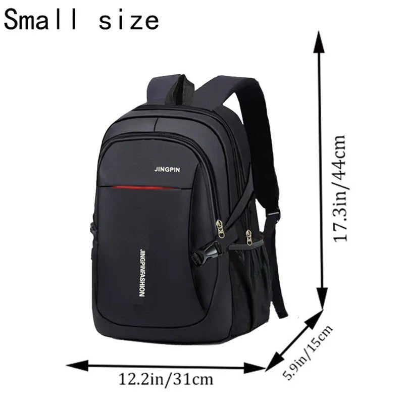 Unisex Canvas Briefcase Dual Shoulder Bag Lightweight Laptop Travel Everyday Use