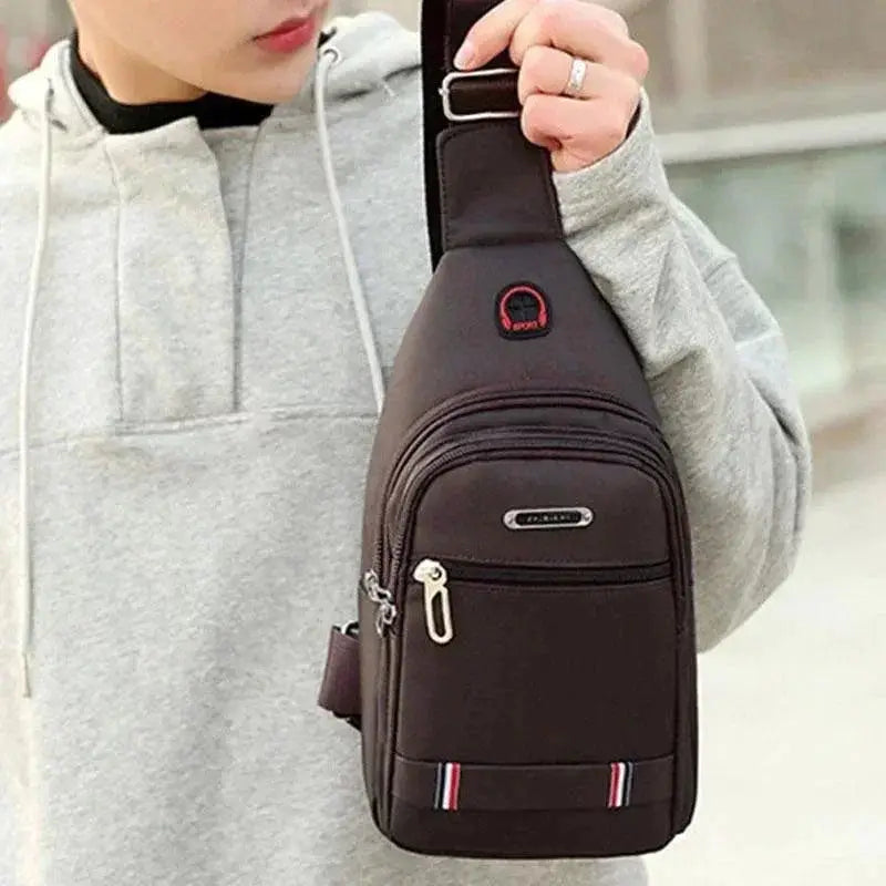 Unisex Canvas Leisure Sports Small Backpack Oxford Cloth Bag