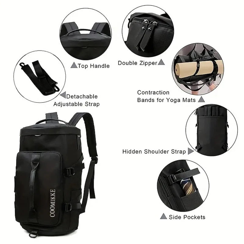 Unisex Ultra Lightweight Hiking Backpack 56 To 75 L Nylon Daypacks For Men Women