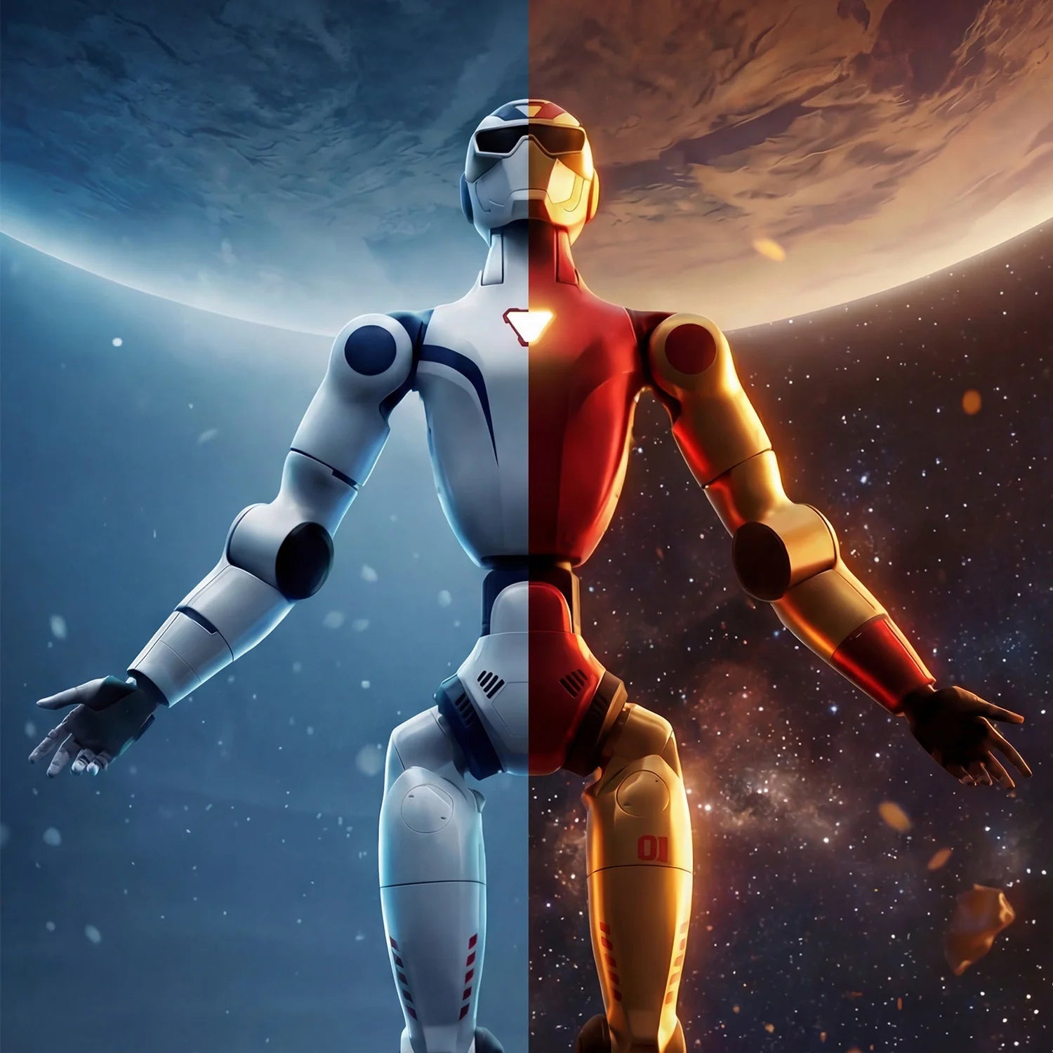Unitree R1 Humanoid Robot - 6000mAh Detachable Battery And Camera4K For Research