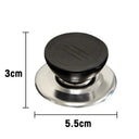Anti-Scald Pot Lid Handle for Home Cooks