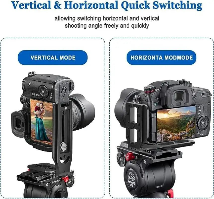 Universal L Bracket Aluminum for Nikon Canon Sony Fuji
