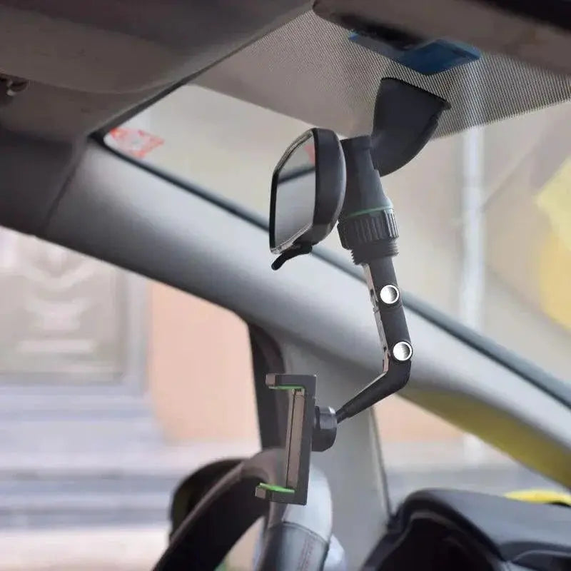 Universal Car Phone Holder 360 Rotatable Rearview Clip
