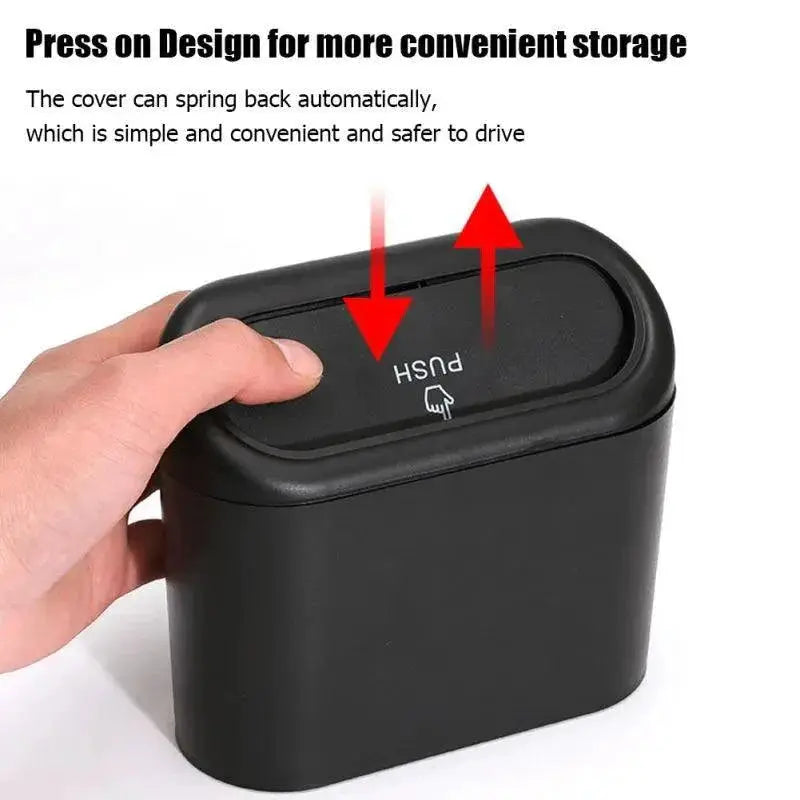 Universal Car Trash Bin Organizer Innovative Garbage Storage