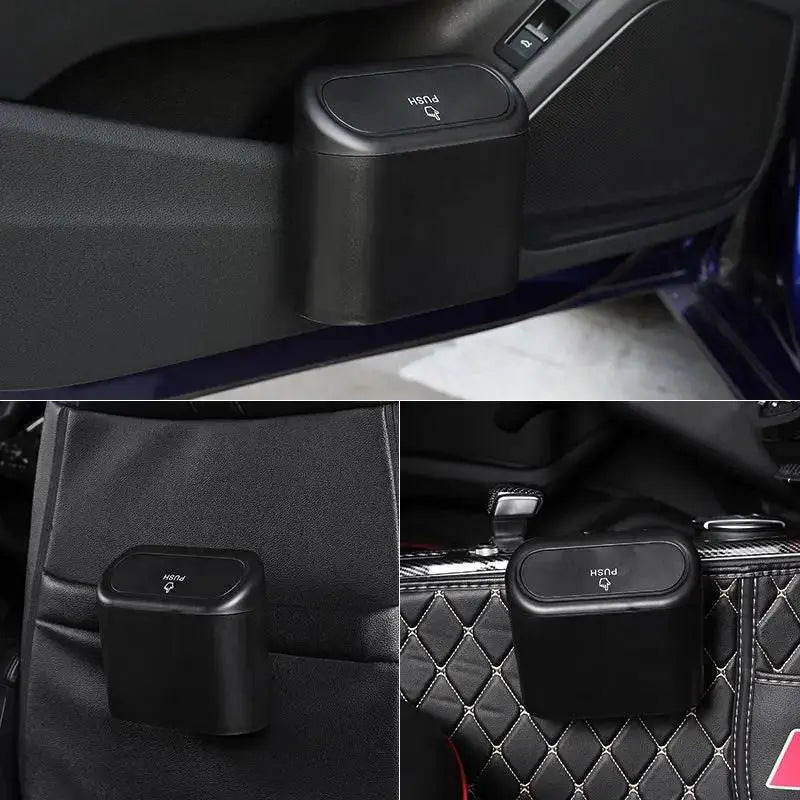 Universal Car Trash Bin Organizer Innovative Garbage Storage