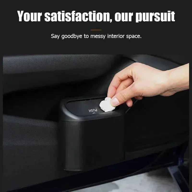 Universal Car Trash Bin Organizer Innovative Garbage Storage