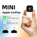 Universal CarPlay Android Auto 2In1 Wireless Adapter Compact