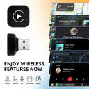 Universal CarPlay Android Auto 2In1 Wireless Adapter Compact