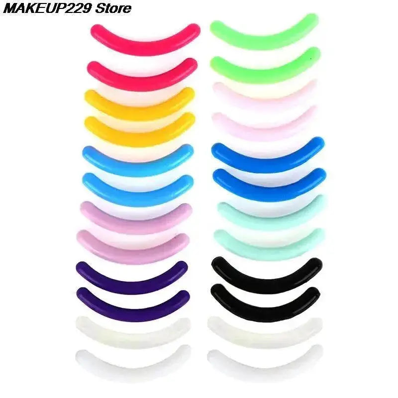 Universal Eyelash Curler Rubber Pads Set 20 Pack Curls
