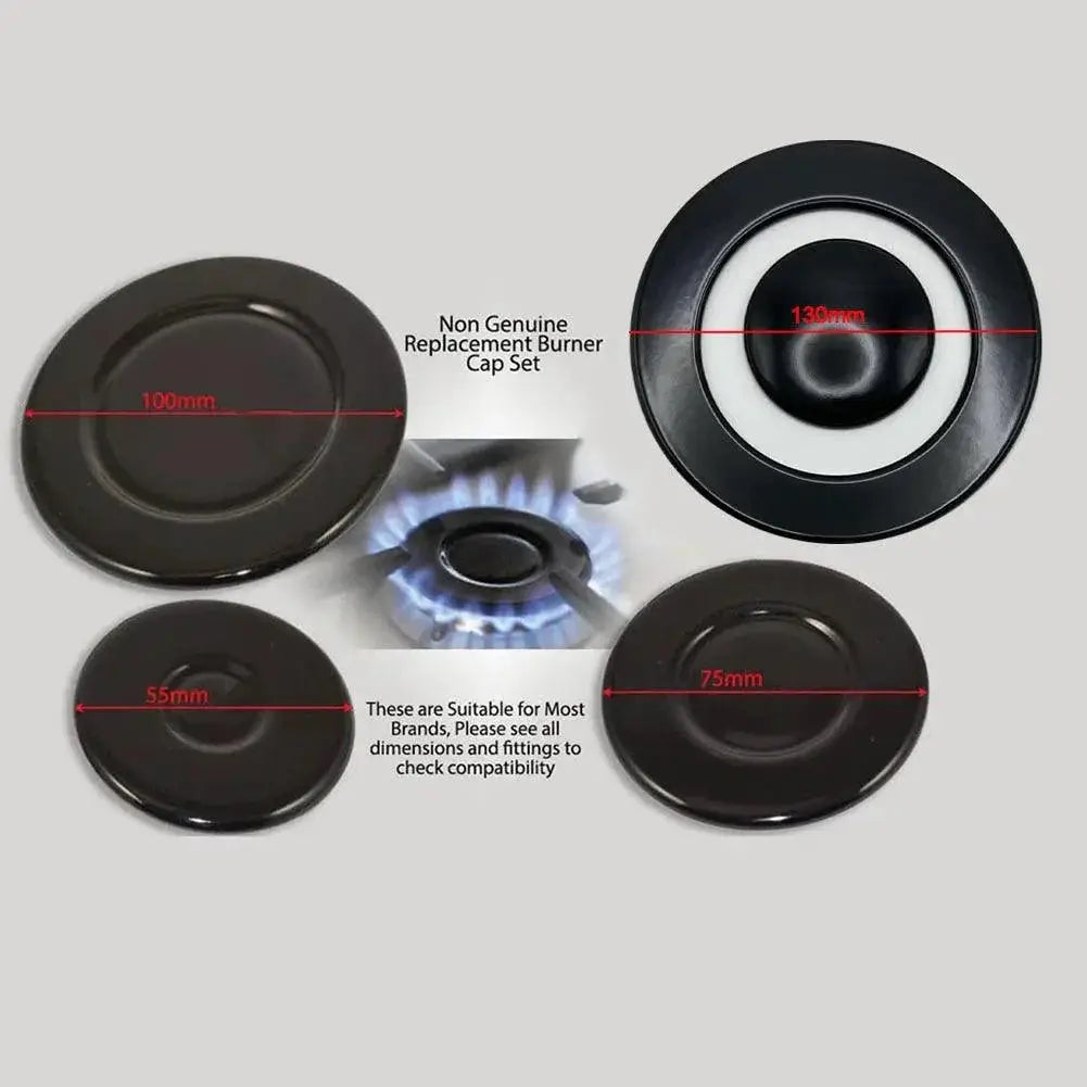 Universal Gas Burner Cap Set 4 Pcs For SABAF Cookware