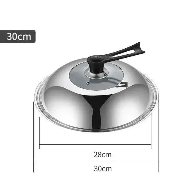 Glass Lid for Woks and Skillets — product view
