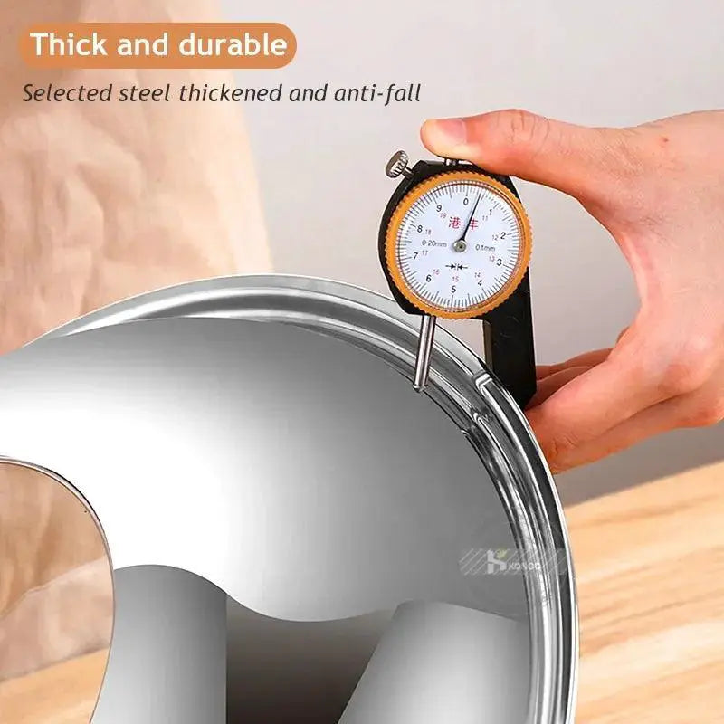 Universal Glass Lid For Woks And Skillets 30 To 36cm Cover