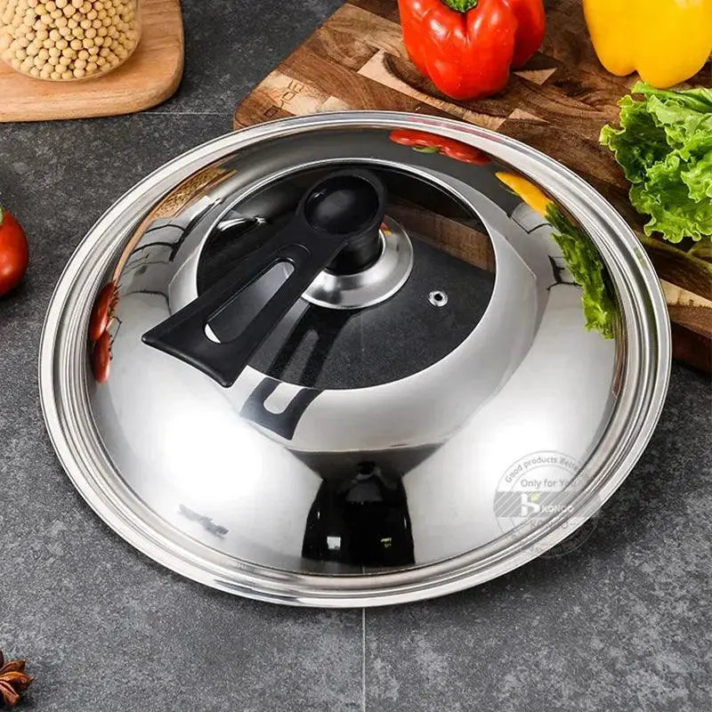 Universal Glass Lid For Woks And Skillets 30 To 36cm Cover