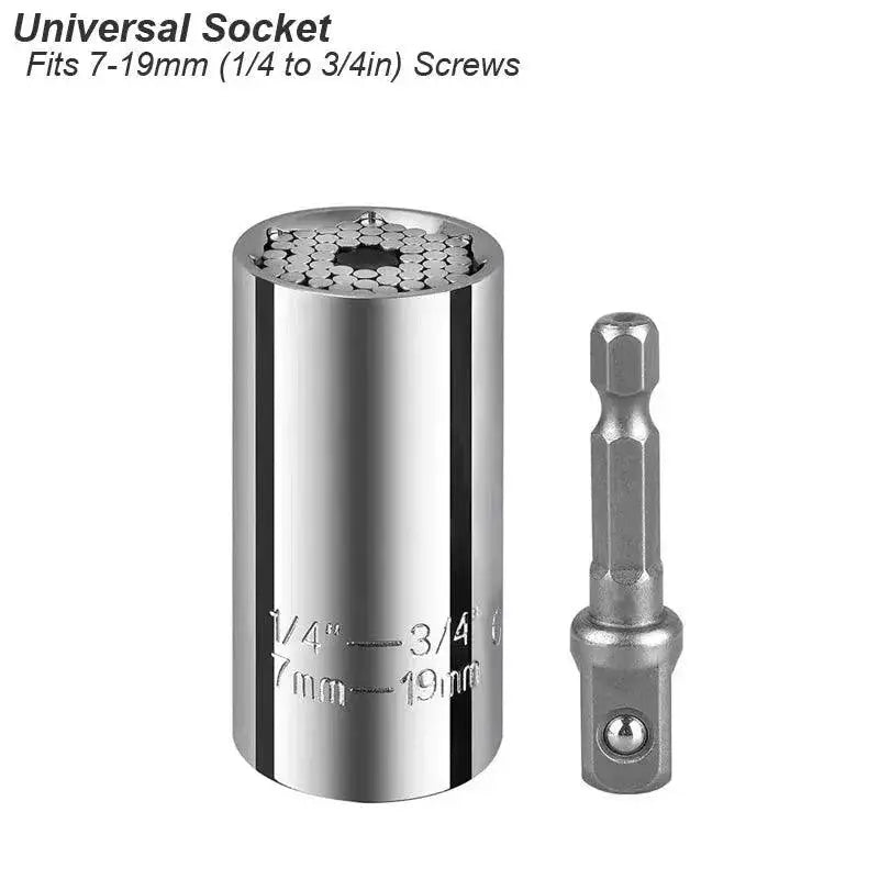 Universal Grip Socket Wrench Set For Home And Auto Projects