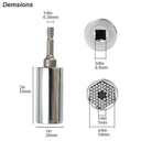 Universal Grip Socket Wrench Set for Home Auto Projects