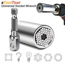 Universal Grip Socket Wrench Set for Home Auto Projects