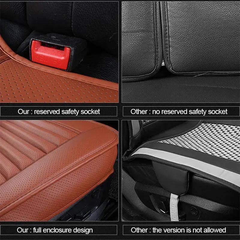 Universal Leather Car Seat Covers for Stylish Auto Interiors