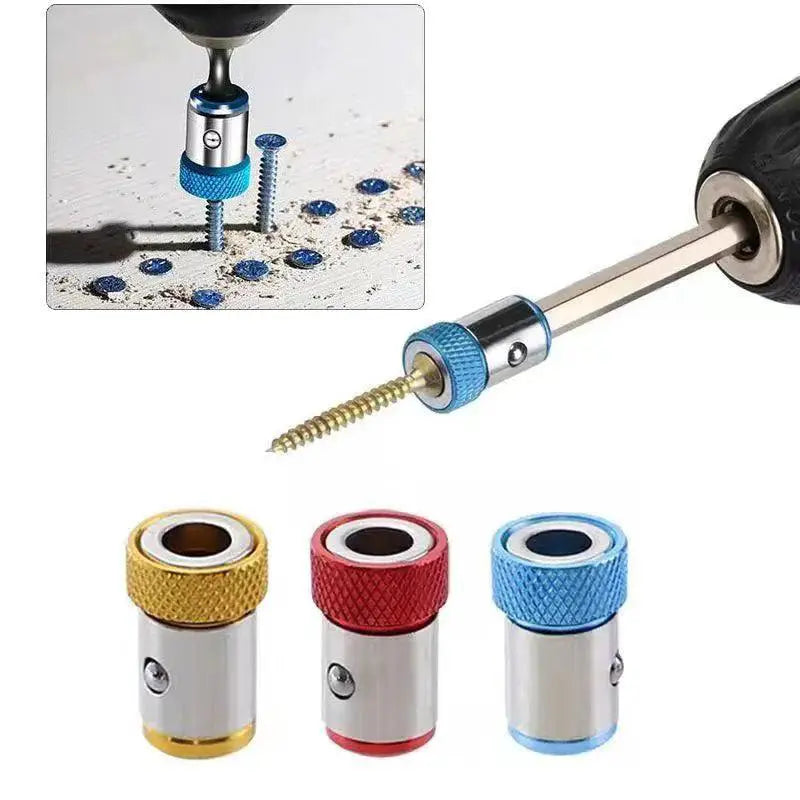 Universal Magnetic Screw Ring Bit Holder Efficient Pickup