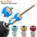 Universal Magnetic Screw Ring Bit Holder for Efficient Pickup