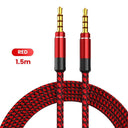 Universal Nylon Braid Aux Cable Crisp Sound Versatility