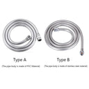 Universal PVC Shower Hose Flexible Anti Winding Water Tube