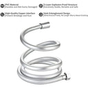 Universal PVC Shower Hose Flexible Anti Winding Water Tube