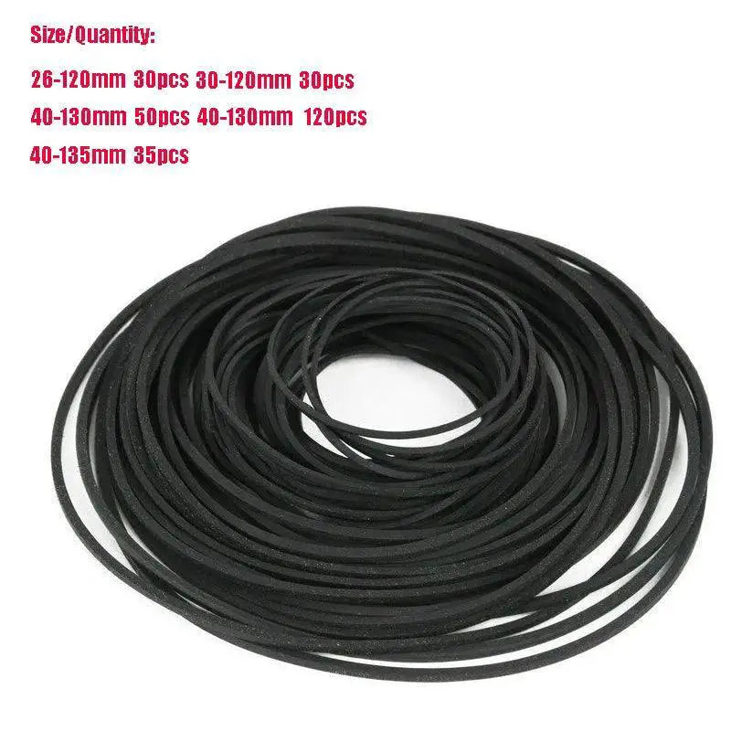 Universal Rubber CD DVD Belt Set For Smooth Operation