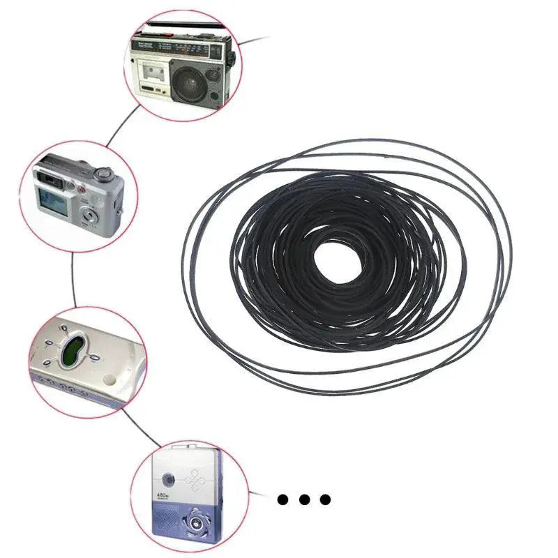 Universal Rubber CD DVD Belt Set For Smooth Operation