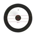 Universal Silicone Edge Glass Pot Lid Overflow Prevention