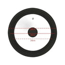 Universal Silicone Edge Glass Pot Lid Overflow Prevention