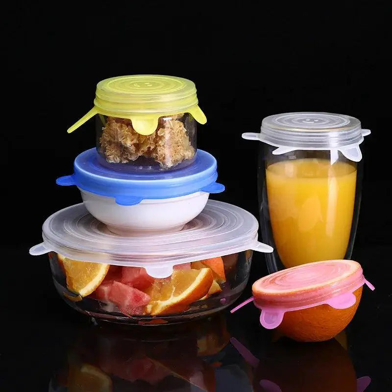 Universal Silicone Stretch Lids Set Of 12 Pcs Food Covers