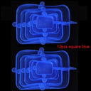 Universal Silicone Stretch Lids Set Of 12 Pcs Food Covers