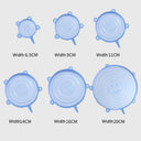 Universal Silicone Stretch Lids Set Of 12 Pcs Food Covers