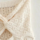 Breathable Mesh Knit Dress for Women