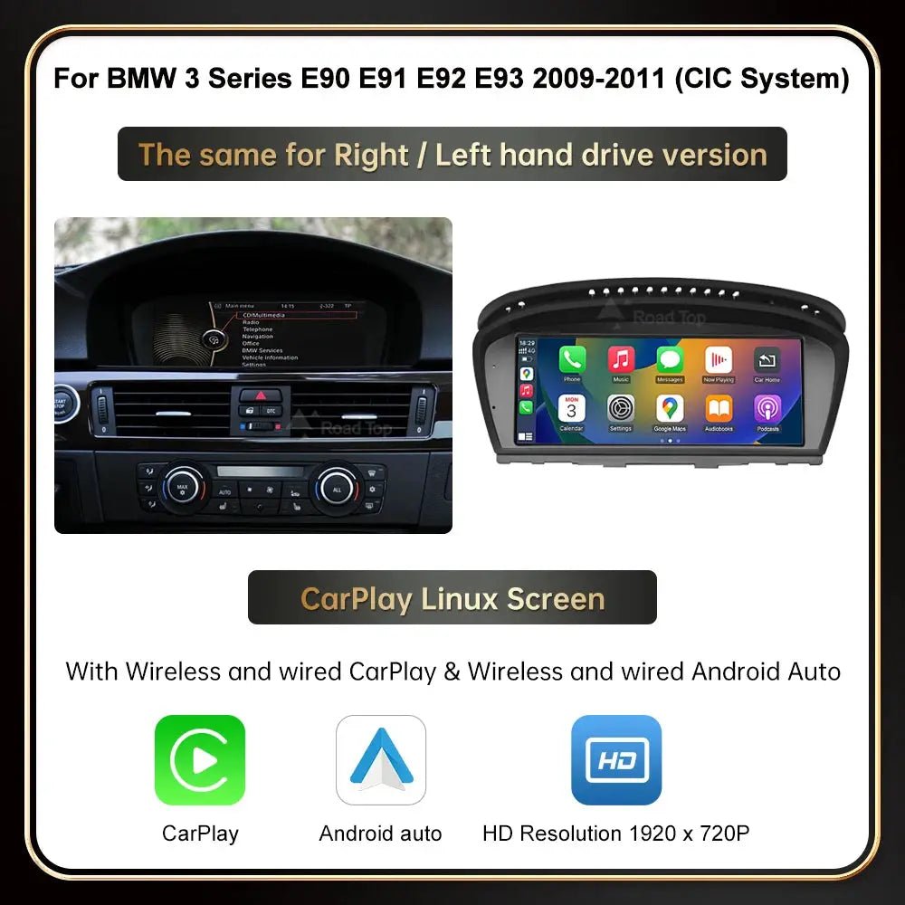 Upgrade CarPlay Display For BMW 3 Series