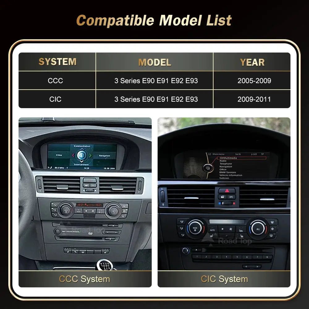 Upgrade CarPlay Display For BMW 3 Series