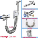 Hygienic Stainless Bath Bidet Sprayer